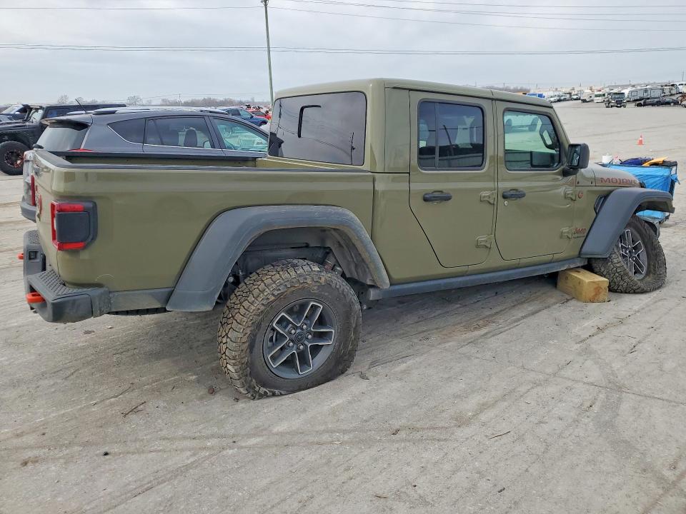 2025 Jeep Gladiator VIN 1C6RJTEG9SL520234 COPART salvage auction — FRONT END, Salvage Title, sold $16,500 on 2026-08-24 (photo 3)