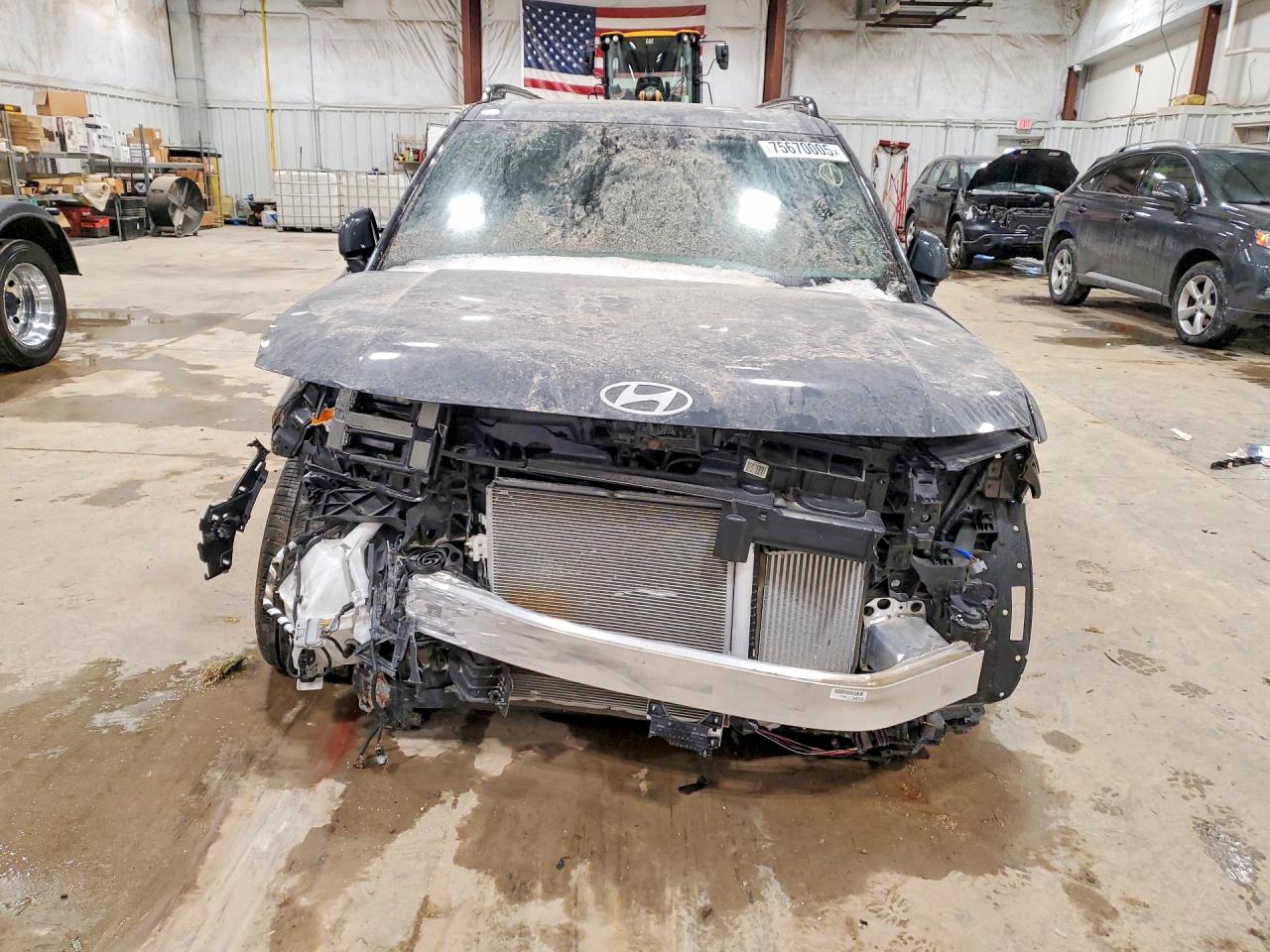 2025 Hyundai Santa Fe VIN 5NMP4DGL7SH129138 COPART salvage auction — Front End, WI - JUNKED VEHICLE BILL OF SALE, sold $4,900 on 2026-07-01 (photo 5)