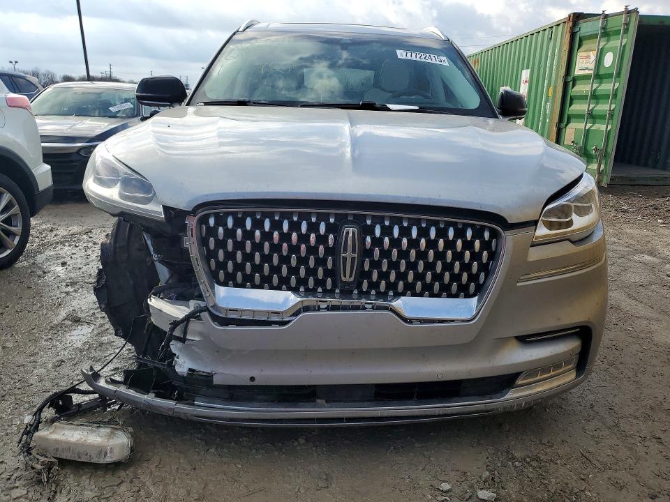 2023 Lincoln Aviator VIN 5LM5J9XC0PGL23725 COPART salvage auction — FRONT END, In - Cert Of Title-Salvage Title, sold $15,700 on 2026-07-28 (photo 5)