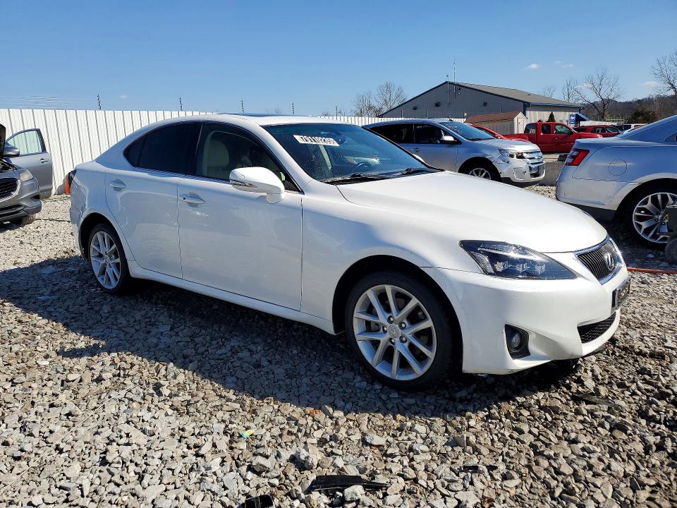 2012 Lexus Is VIN JTHCF5C21C5059490 COPART salvage auction — FRONT END, In - Certificate Of Title (P), sold $2,150 on 2026-07-02 (photo 4)