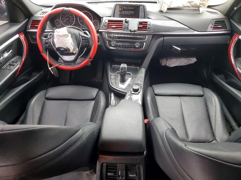 2016 BMW 3er VIN WBA8E9C57GK647958 COPART salvage auction — FRONT END, Ca - Salvage Certificate, sold $1,150 on 2026-07-31 (photo 8)