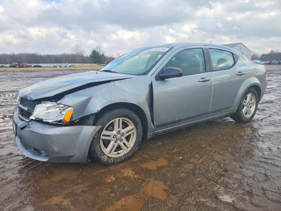 2008 Dodge Avenger VIN 1B3LC56K08N276303 COPART salvage auction — FRONT END, Oh - Cert Of Title-Salvage, sold $250 on 2026-07-27 (photo 1)