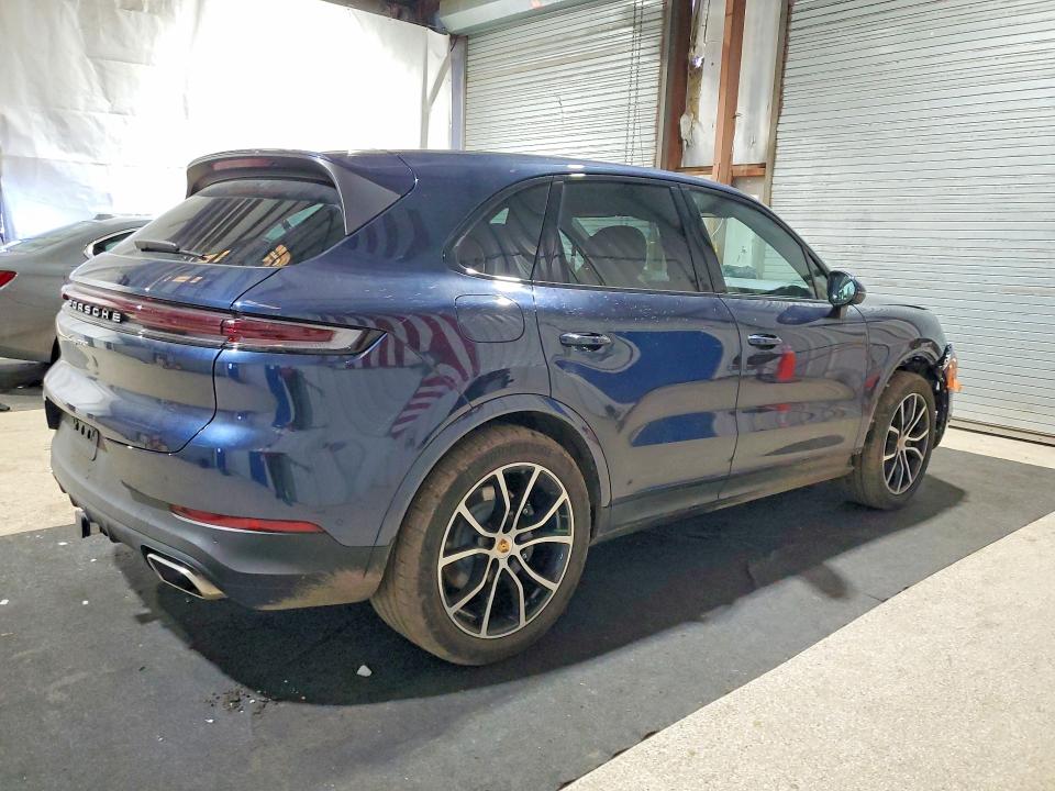 2025 Porsche Cayenne VIN WP1AA2AYXSDA05038 COPART salvage auction — FRONT END, NY - CERTIFICATE OF TITLE, sold $50,000 on 2026-07-20 (photo 3)