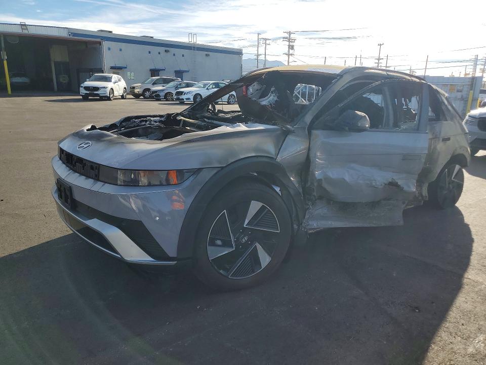 2025 Hyundai Ioniq 5 VIN 7YAKN4DA7SY023969 COPART salvage auction — BURN, CA - NON-REPAIRABLE VEHICLE CERT, sold $225 on 2026-07-20 (photo 1)