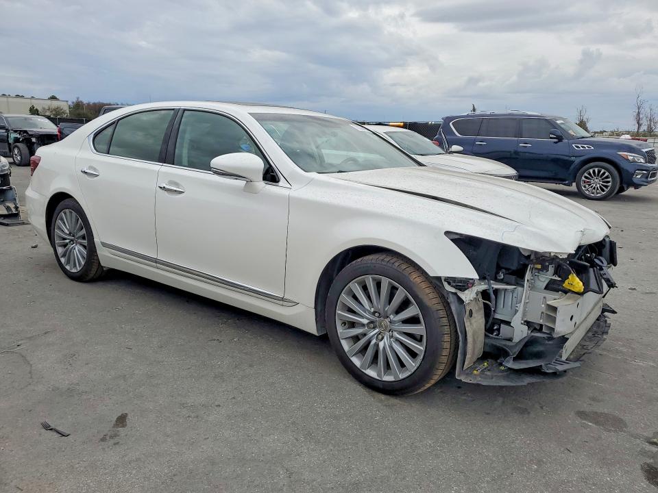 2015 Lexus Ls VIN JTHCL5EF2F5024776 COPART salvage auction — FRONT END, Salvage Title, sold $7,100 on 2026-07-29 (photo 4)