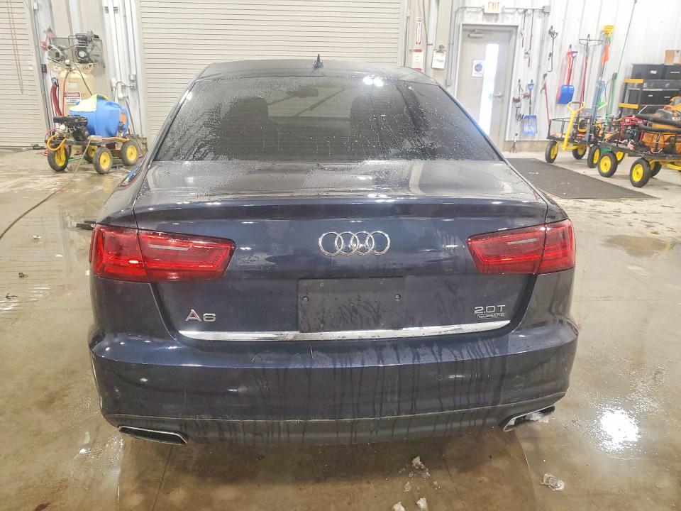 2017 Audi A6 VIN WAUF8AFCXHN067498 COPART salvage auction — FRONT END, Mi - Certificate Of Title, sold $2,100 on 2026-07-30 (photo 6)