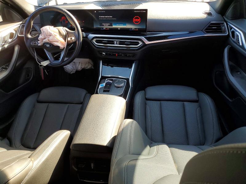 2023 BMW I4 VIN WBY43AW05PFR31699 COPART salvage auction — FRONT END, Ca - Salvage Certificate (P), sold $10,500 on 2026-07-29 (photo 8)