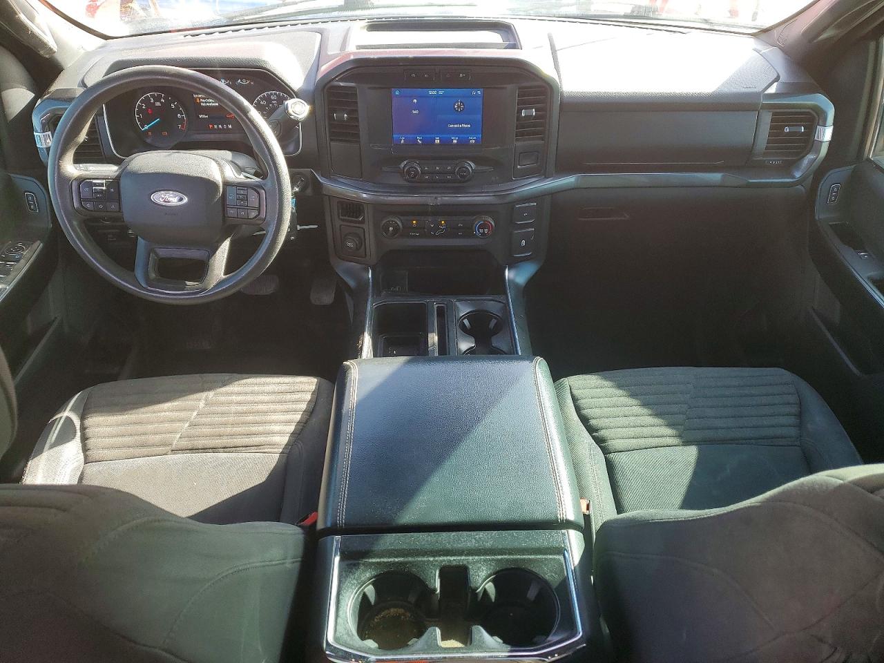 2021 Ford F-150 VIN 1FTEX1CP1MKD60842 COPART salvage auction — Front End, TX - CERTIFICATE OF TITLE, sold $5,300 on 2026-07-01 (photo 8)