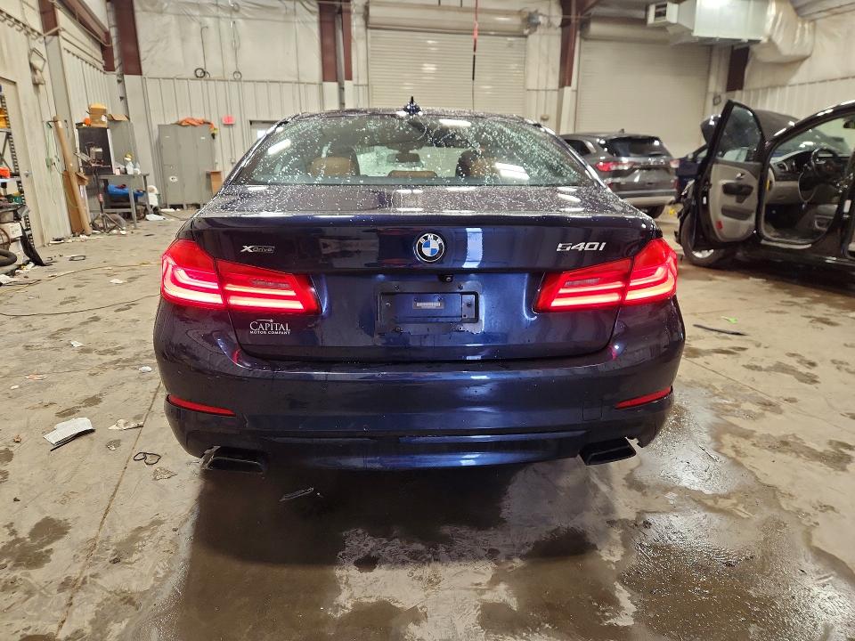 2019 BMW 5er VIN WBAJE7C59KWW05251 COPART salvage auction — FRONT END, Wi - Certificate Of Title, sold $8,400 on 2026-07-13 (photo 6)