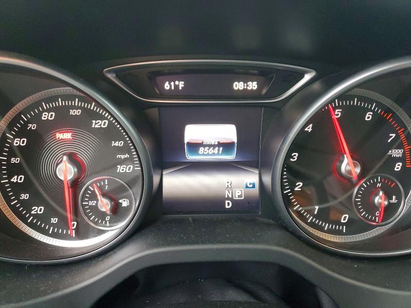 2018 Mercedes-benz Gla-klasse VIN WDCTG4EB5JJ476423 COPART salvage auction — FRONT END, Salvage Title, sold $3,500 on 2026-07-22 (photo 9)