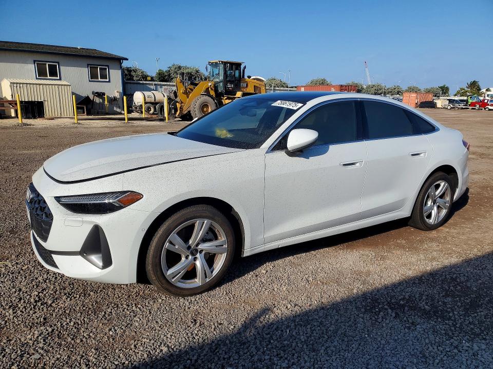 2025 Audi A5 VIN WAU2BCFU3SN044396 COPART salvage auction — Burn Interior, Hi - Certificate Of Title, sold $14,300 on 2026-07-20 (photo 1)