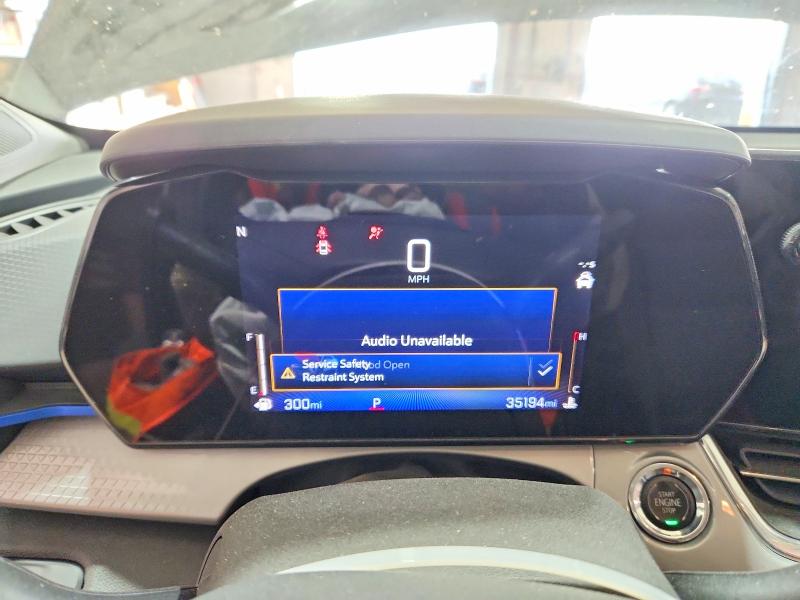 2024 Chevrolet Trax VIN KL77LHE27RC127576 COPART salvage auction — FRONT END, Md - Cert Of Salvage < 75% Damage, sold $375 on 2026-07-31 (photo 9)