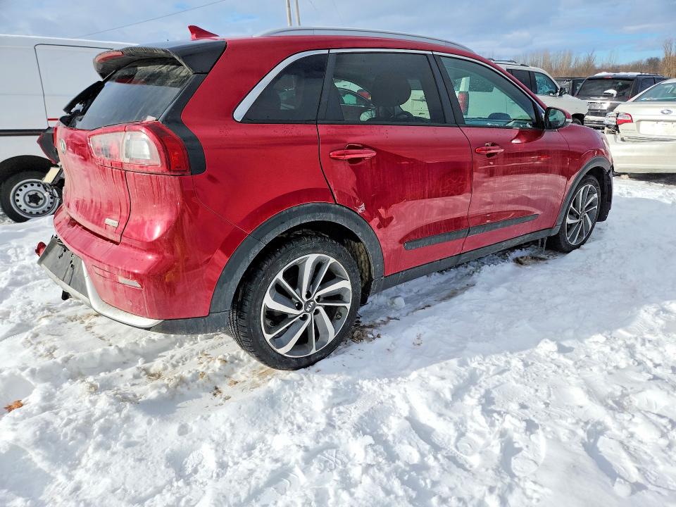 2018 Kia Niro VIN KNDCE3LC1J5131237 COPART salvage auction — REAR END, IL - SALVAGE CERTIFICATE, sold $1,600 on 2026-07-02 (photo 3)