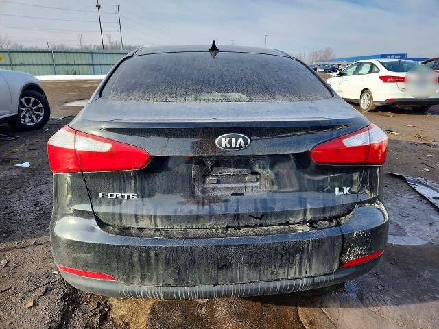 2016 Kia Forte VIN KNAFK4A6XG5618466 COPART salvage auction — FRONT END, MI - CERTIFICATE OF TITLE, sold $950 on 2026-07-24 (photo 6)