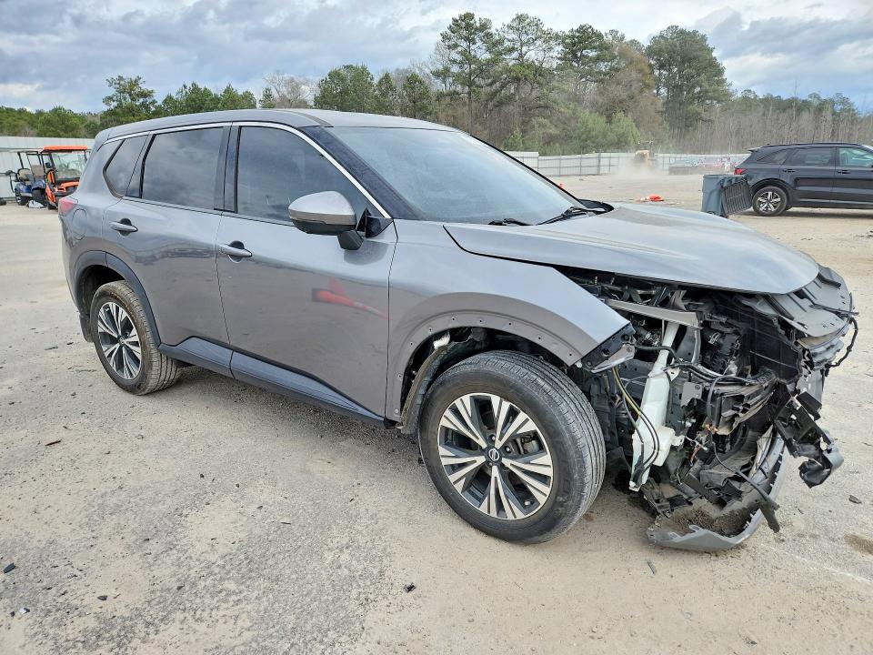 2021 Nissan Rogue VIN JN8AT3BA6MW006573 COPART salvage auction — FRONT END, Sc - Cert Of Title-Salvage, sold $5,900 on 2026-07-06 (photo 4)