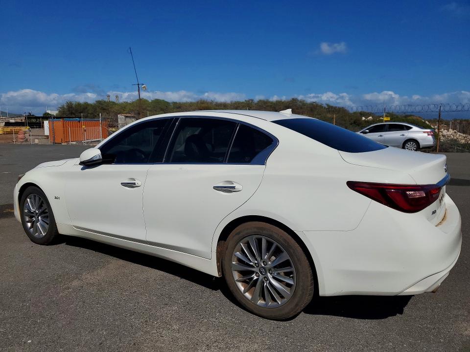 2018 Infiniti Q50 VIN JN1EV7AR5JM611085 COPART salvage auction — MECHANICAL, Hi - Certificate Of Title, sold $1,050 on 2026-07-06 (photo 2)