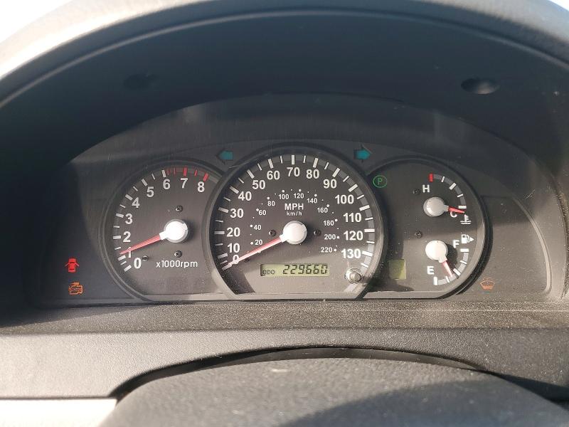 2006 Kia Sorento VIN KNDJD733265619184 COPART salvage auction — MINOR DENT/SCRATCHES, TN - SALVAGE CERTIFICATE, sold $600 on 2026-07-16 (photo 9)
