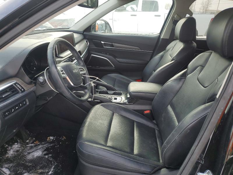 2022 Kia Telluride VIN 5XYP3DHCXNG288770 COPART salvage auction — FRONT END, Qc - Gravement Accidente, sold $6,900 on 2026-07-14 (photo 7)