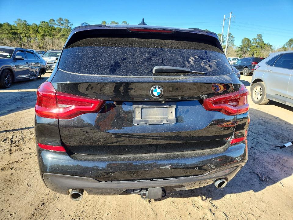 2018 BMW X3 VIN 5UXTR9C51JLC75764 COPART salvage auction — Burn Interior, Tx - Salvage Vehicle Title, sold $7,800 on 2026-07-21 (photo 6)