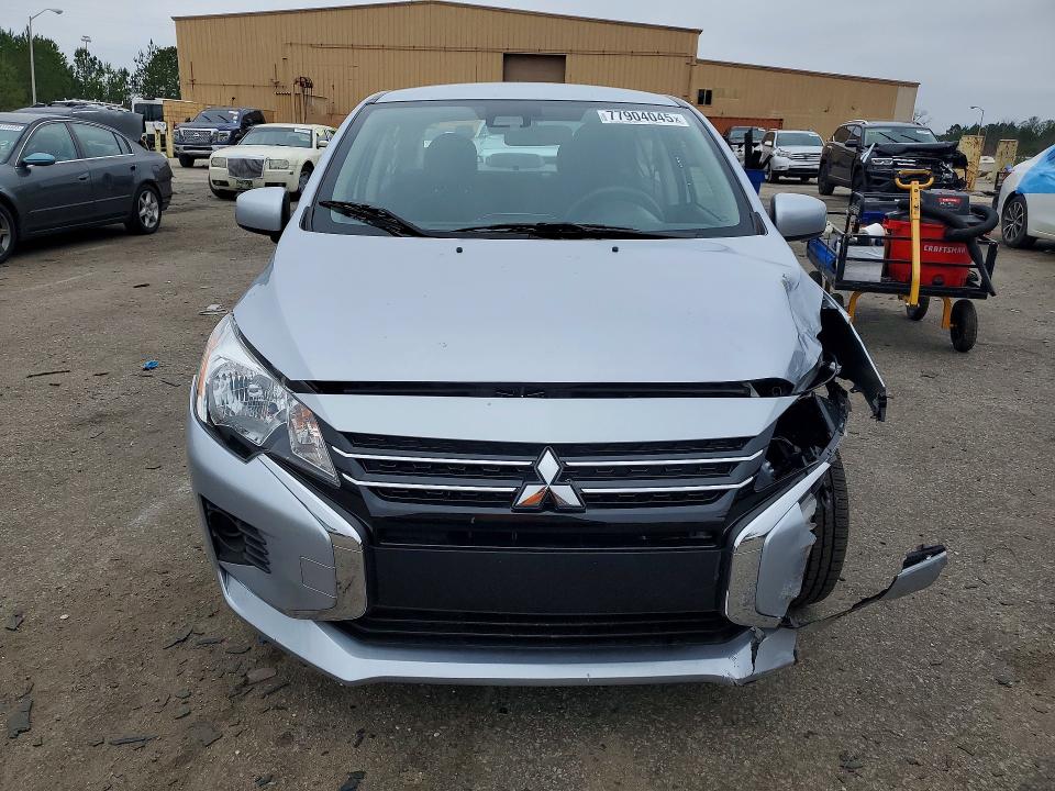 2024 Mitsubishi Mirage VIN ML32FUFJ4RHF13562 COPART salvage auction — FRONT END, Sc - Cert Of Title-Salvage, sold $3,000 on 2026-07-10 (photo 5)