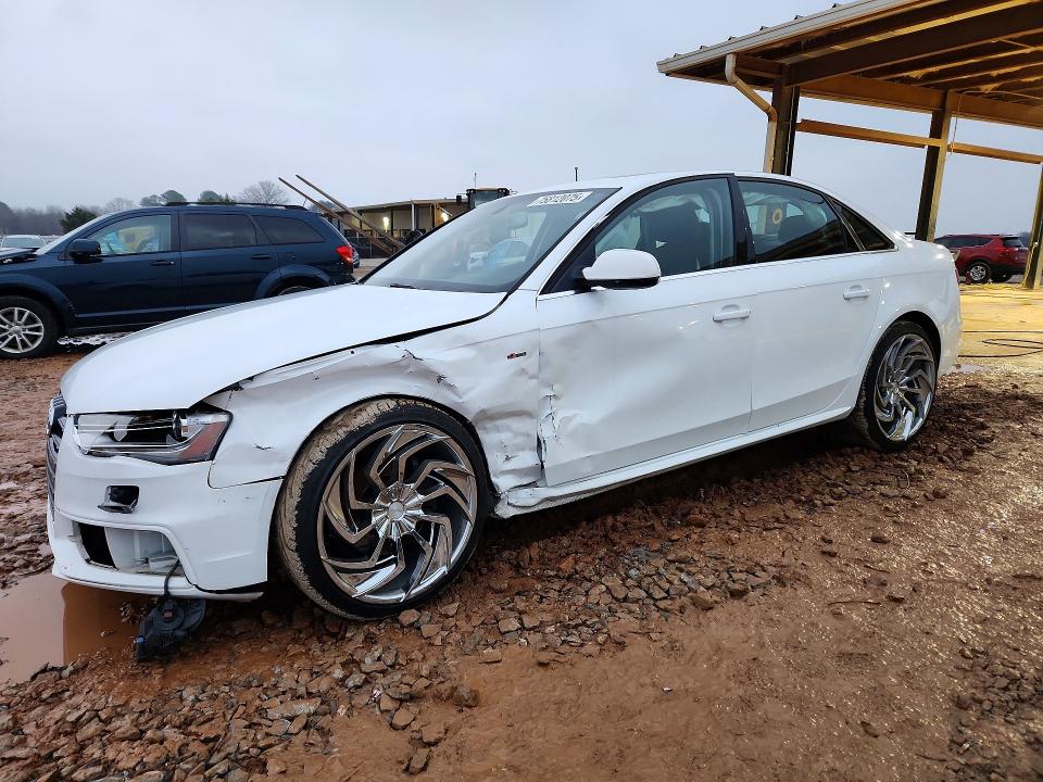 2015 Audi A4 VIN WAUBFAFL0FN043146 COPART salvage auction — SIDE, AL - CERT OF TITLE-SALVAGE TITLE, sold $1,850 on 2026-07-29 (photo 1)