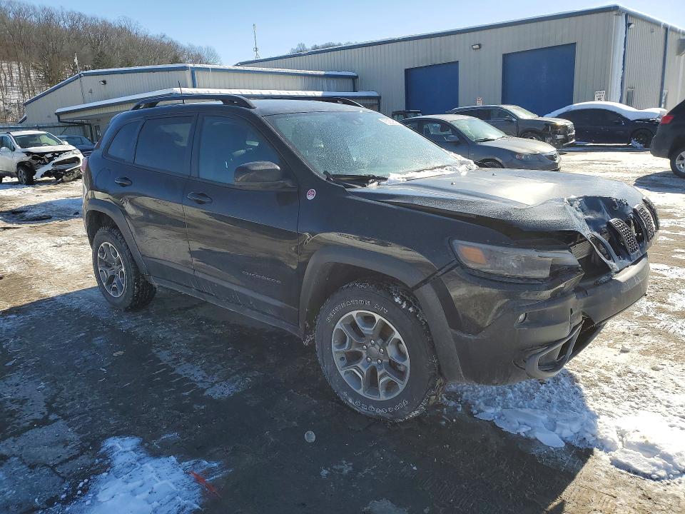 2022 Jeep Cherokee VIN 1C4PJMBX0ND518378 COPART salvage auction — FRONT END, Pa - Certificate Of Salvage, sold $7,900 on 2026-07-02 (photo 4)
