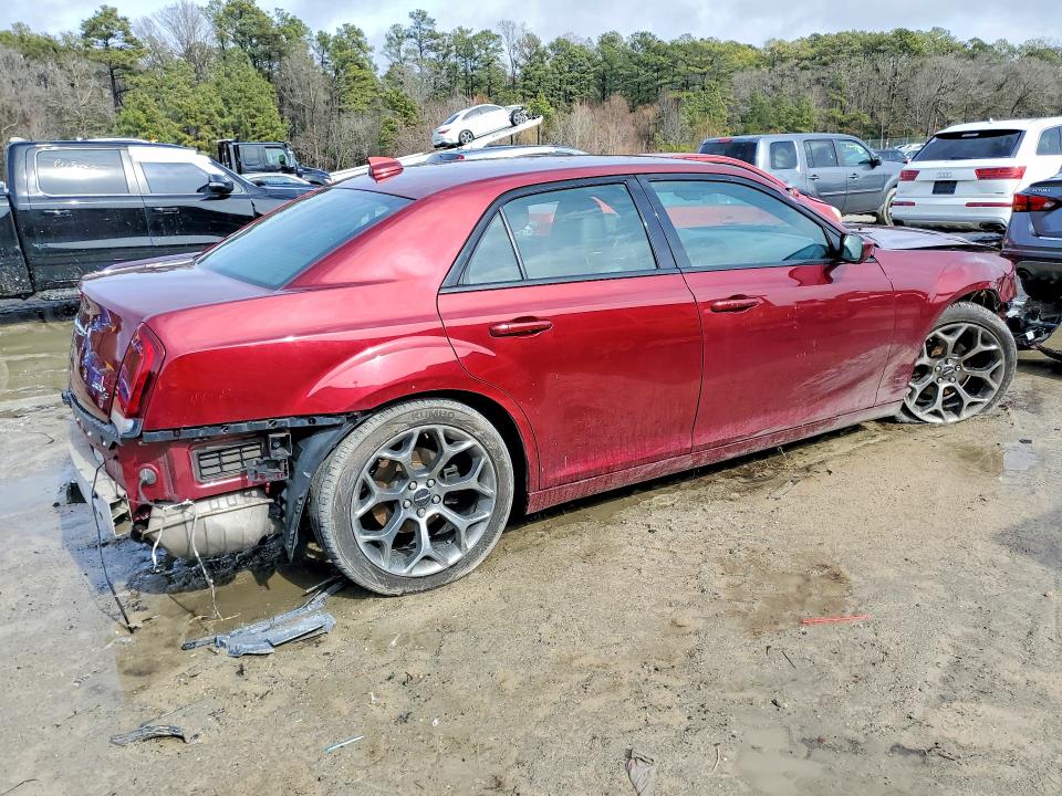 2018 Chrysler 300 VIN 2C3CCABG8JH277971 COPART salvage auction — FRONT END, De - Salvage Certificate, sold $250 on 2026-09-10 (photo 3)