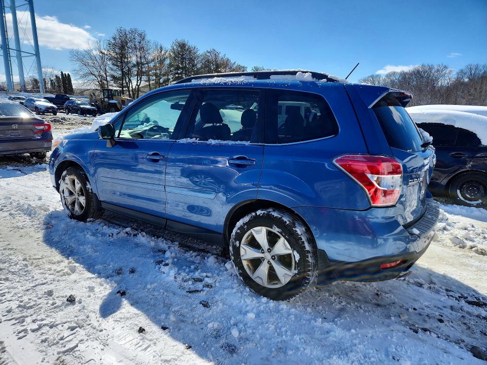 2015 Subaru Forester VIN JF2SJAHCXFH573901 COPART salvage auction — REAR END, Nj - Cert Of Title-Salvage, sold $1,550 on 2026-07-15 (photo 2)