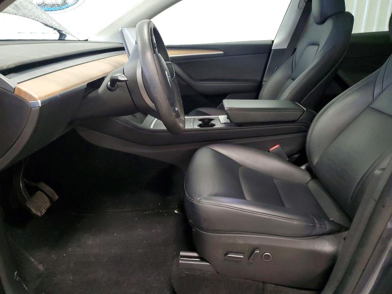 2022 Tesla Model y VIN 7SAYGDEE7NA014464 COPART salvage auction — FRONT END, Nc - Salvage Certificate Of Title, sold $10,200 on 2026-07-02 (photo 7)