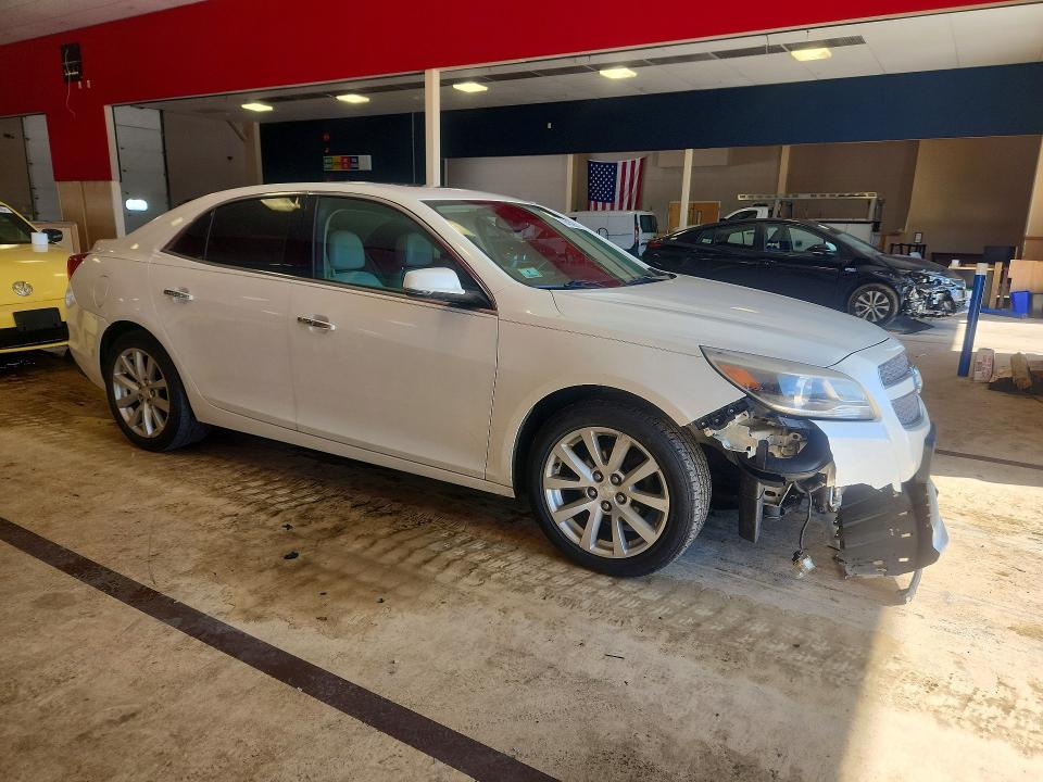 2013 Chevrolet Malibu VIN 1G11H5SA9DF125283 COPART salvage auction — FRONT END, MA - CERT OF TITLE-RECONSTRCTD COLL, sold $1,150 on 2026-07-02 (photo 4)