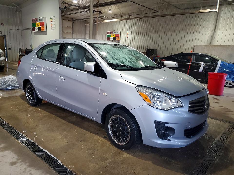 2017 Mitsubishi Mirage VIN ML32F3FJ9HHF08754 COPART salvage auction — FRONT END, Salvage Title, sold $975 on 2026-07-20 (photo 4)