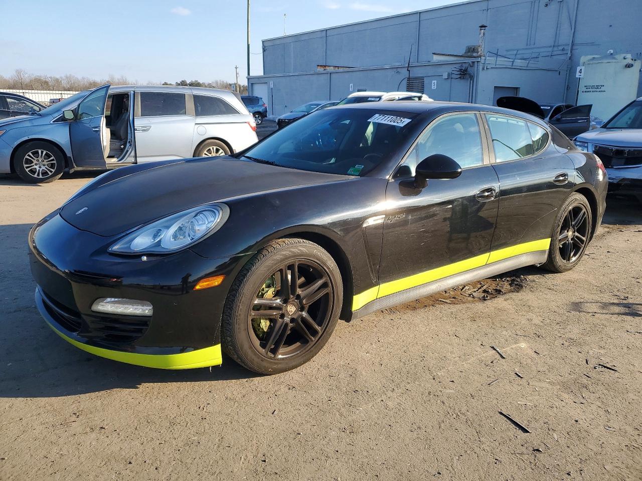2012 Porsche Panamera VIN WP0AD2A70CL045202 COPART salvage auction — Undercarriage, VA - CERTIFICATE OF TITLE, sold $4,200 on 2026-03-25 (photo 1)