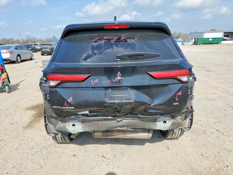 2024 Mitsubishi Outlander VIN JA4J3VA84RZ051744 COPART salvage auction — REAR END, Salvage Title, sold $9,200 on 2026-07-16 (photo 6)