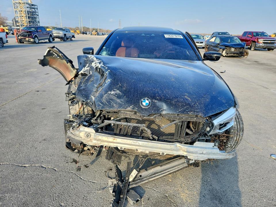 2018 BMW 5er VIN WBAJE5C56JWA97472 COPART salvage auction — FRONT END, Salvage Title, sold $3,900 on 2026-07-22 (photo 5)