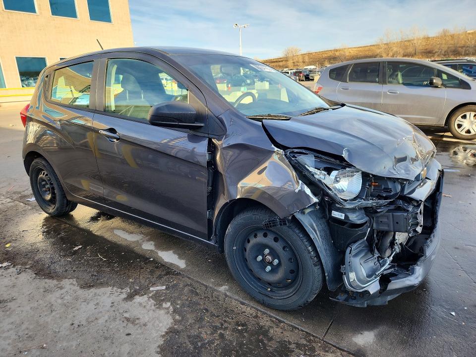 2016 Chevrolet Spark VIN KL8CB6SA2GC604327 COPART salvage auction — FRONT END, Co - Public - Salvage Title, sold $875 on 2026-07-04 (photo 4)