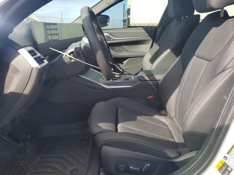 2025 BMW I4 VIN WBY23HD09SFU44999 COPART salvage auction — SIDE, Hi - Certificate Of Title, sold $20,100 on 2026-07-27 (photo 7)