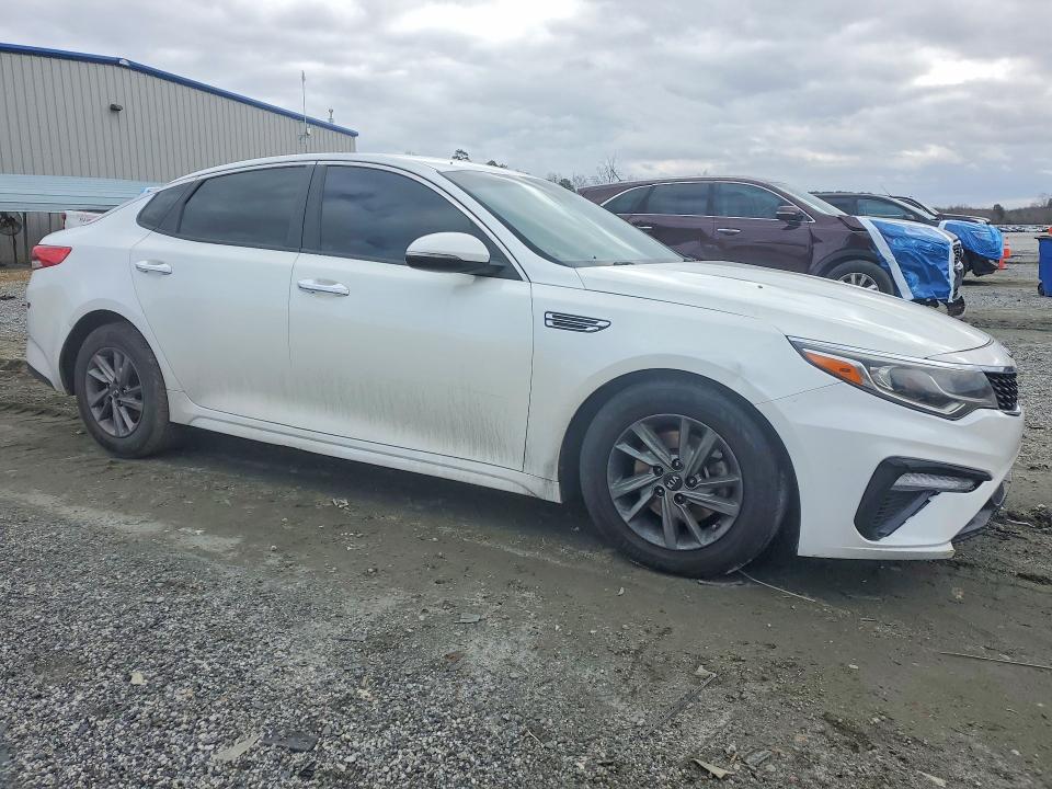 2019 Kia Optima VIN 5XXGT4L39KG341224 COPART salvage auction — FRONT END, Sc - Cert Of Title-Salvage, sold $900 on 2026-07-20 (photo 4)