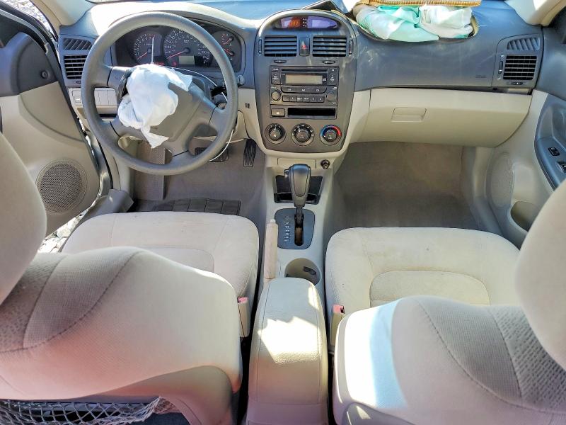 2005 Kia Spectra VIN KNAFE121355132913 COPART salvage auction — FRONT END, FL - CERT OF TITLE SLVG REBUILDABLE, sold $425 on 2026-07-17 (photo 8)