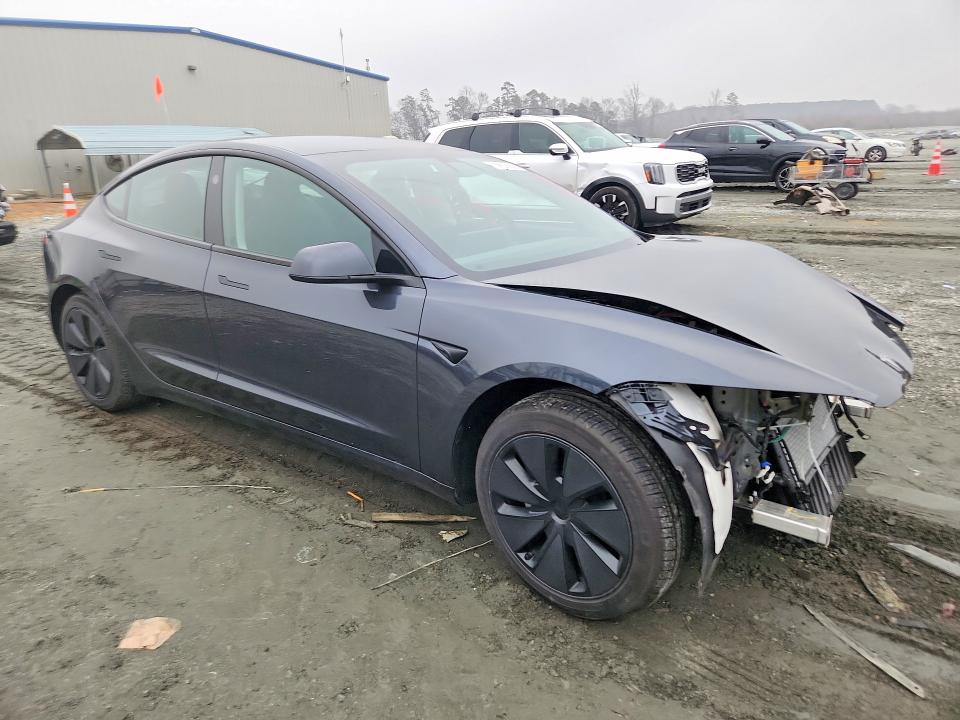2024 Tesla Model 3 VIN 5YJ3E1EA7RF849613 COPART salvage auction — Front End, SC - CERTIFICATE OF TITLE, sold $15,800 on 2026-05-11 (photo 4)