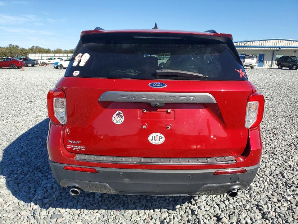2021 Ford Explorer VIN 1FMSK7DH1MGA37787 COPART salvage auction — FRONT END, Fl - Certificate Of Destruction, sold $7,800 on 2026-07-09 (photo 6)