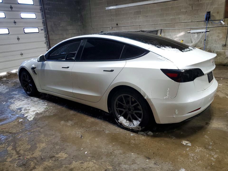 2021 Tesla Model 3 VIN 5YJ3E1EB0MF860325 COPART salvage auction — FRONT END, NY - MV907A-PARTS ONLY, sold $5,600 on 2026-07-27 (photo 2)