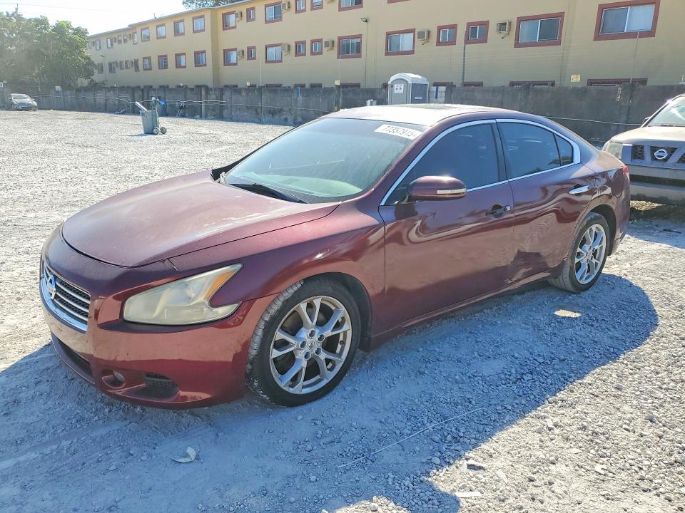 2010 Nissan Maxima VIN 1N4AA5AP6AC851557 — COPART salvage auction photo