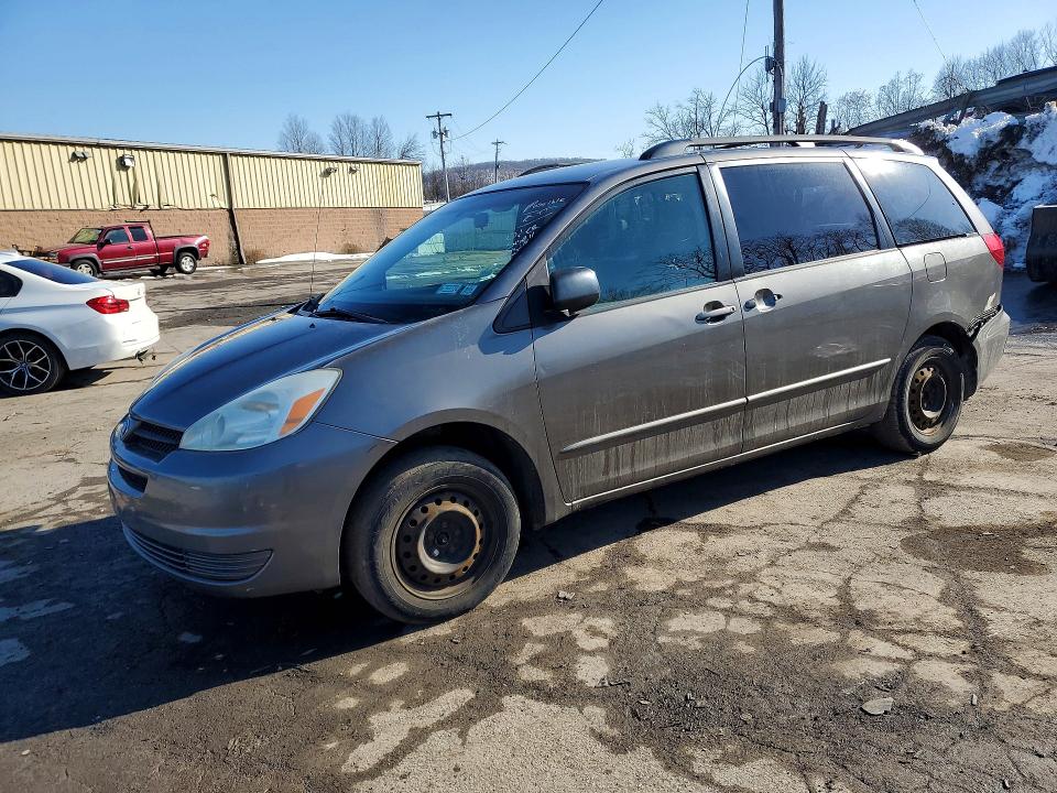 2005 Toyota Sienna VIN 5TDZA23C95S362757 COPART salvage auction — REAR END, NY - MV-907A SALVAGE CERTIFICATE, sold $1,000 on 2026-07-14 (photo 1)