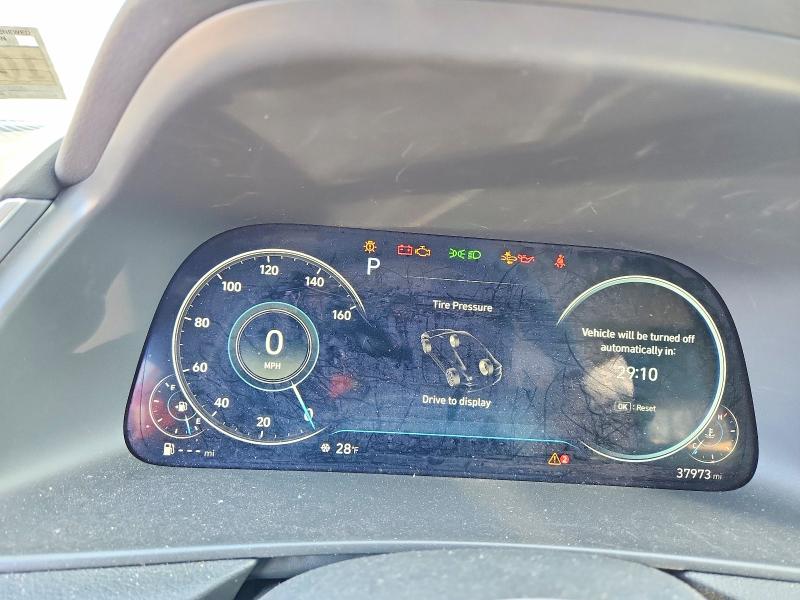 2020 Hyundai Sonata VIN 5NPEF4JA2LH004173 COPART salvage auction — FRONT END, Nj - Cert Of Title-Salvage, sold $4,100 on 2026-07-09 (photo 9)