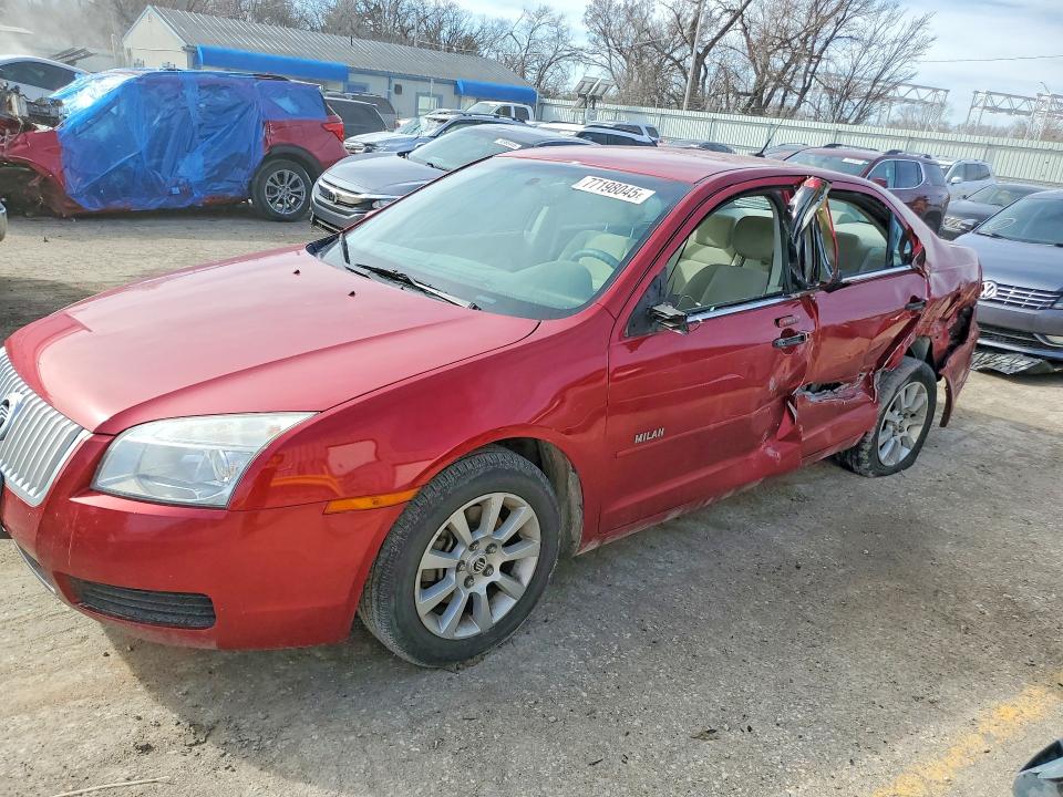 2008 Mercury VIN 3MEHM07Z68R611429 COPART salvage auction — SIDE, Id - Salvage Certificate Of Title, sold $375 on 2026-07-29 (photo 1)