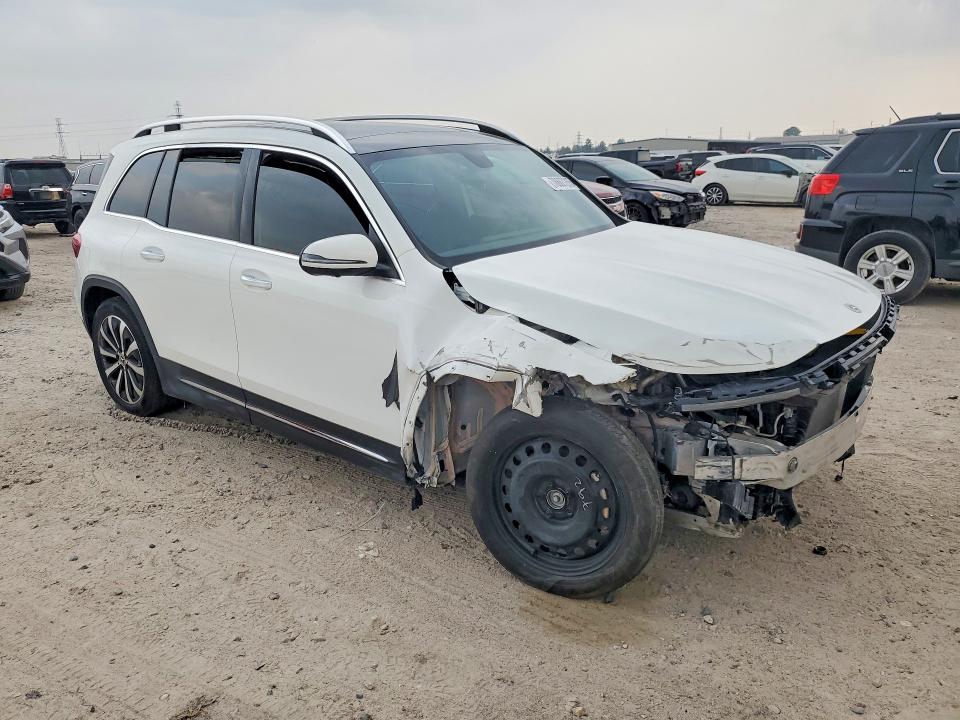 2023 Mercedes-benz Glb-class VIN W1N4M4HB4PW336401 COPART salvage auction — FRONT END, Tx - Salvage Vehicle Title, sold $9,600 on 2026-07-07 (photo 4)