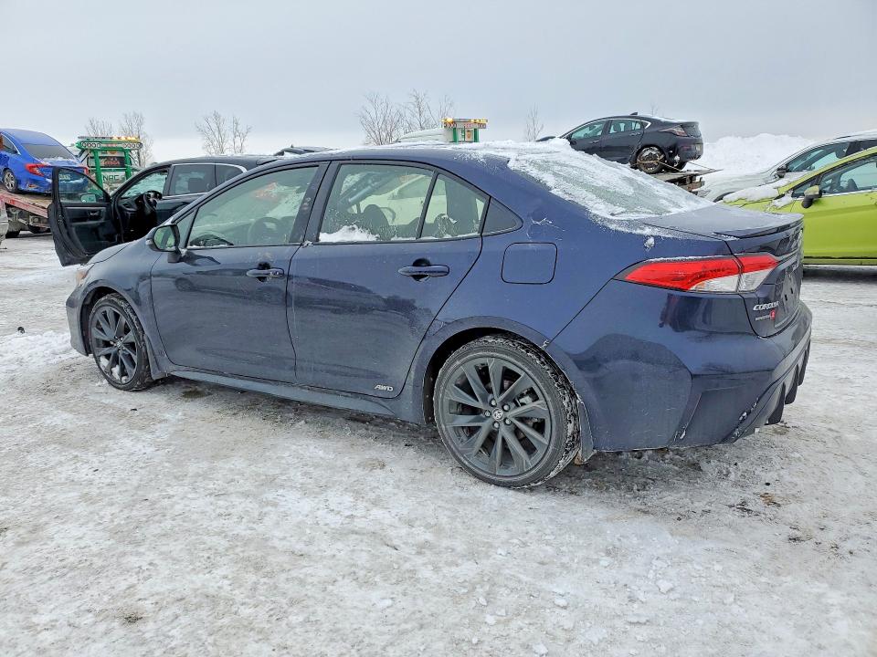 2025 Toyota Corolla VIN JTDBDMHE4S3021357 COPART salvage auction — FRONT END, Qc - Irrecuperable, sold $10,200 on 2026-07-21 (photo 2)