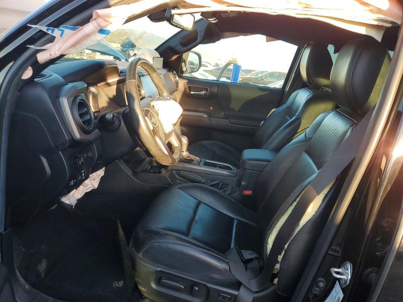 2023 Toyota Tacoma VIN 3TMCZ5ANXPM566023 COPART salvage auction — FRONT END, Ca - Salvage Certificate, sold $9,100 on 2026-07-31 (photo 7)