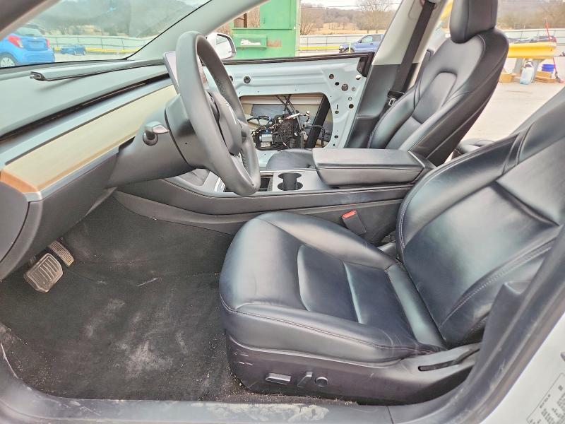 2021 Tesla Model 3 VIN 5YJ3E1EB5MF066176 COPART salvage auction — FRONT END, Tn - Salvage Certificate, sold $6,500 on 2026-08-03 (photo 7)