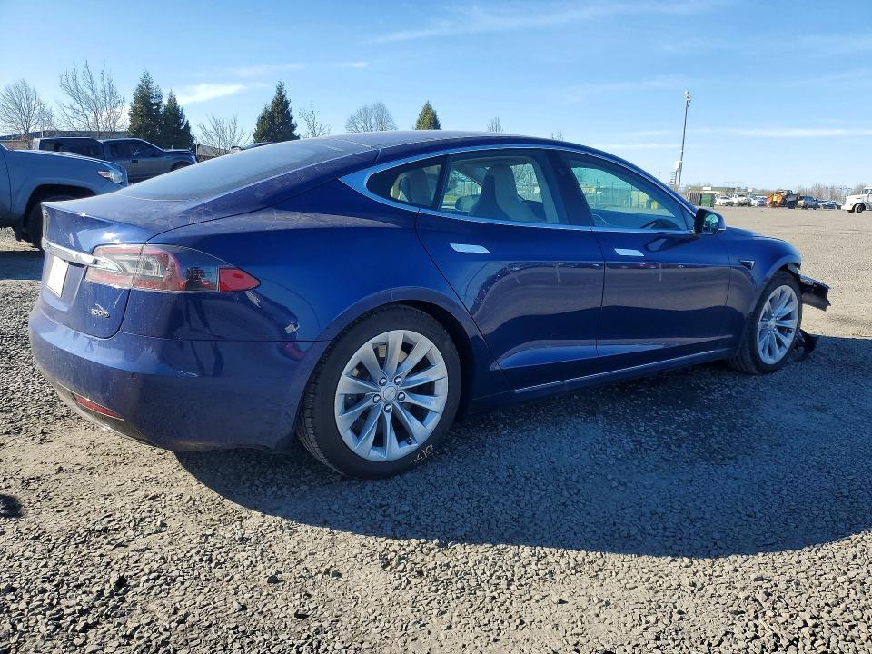 2017 Tesla Model s VIN 5YJSA1E21HF192757 COPART salvage auction — FRONT END, Or - Salvage Title Certificate, sold $7,400 on 2026-07-07 (photo 3)
